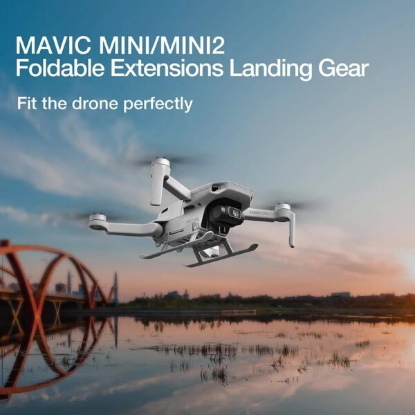 Mini 2 Drone Foldable Landing Gear - Image 2