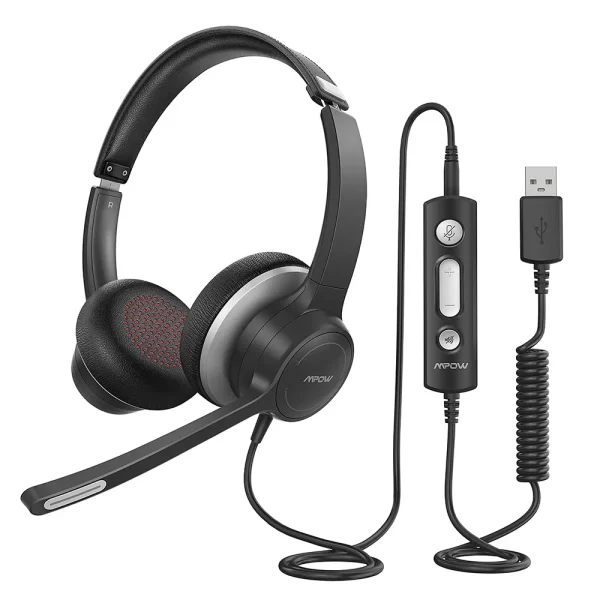 Mpow HC6 USB Wired Headset - Image 7