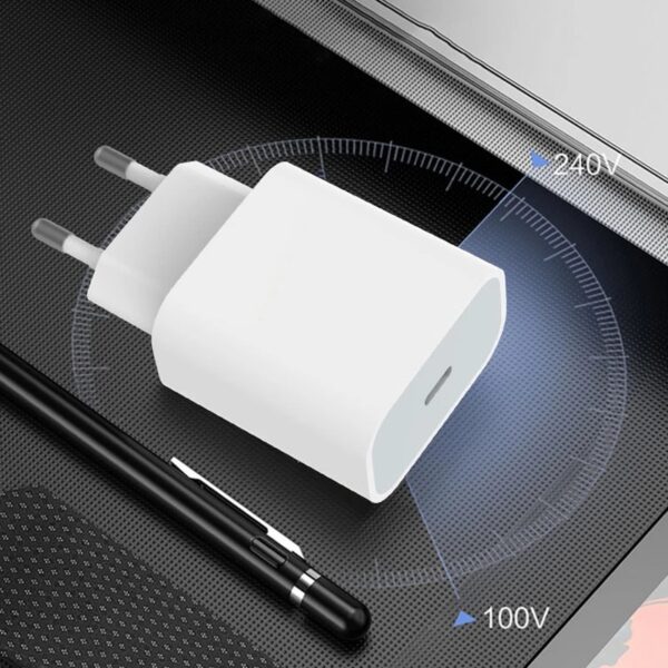 20W PD USB-C Charger: iPhone 13/12 Pro Max, Realme 8/7/6/5/4 GT 2, X, Q3 2, V15, 13/11/5/3/2 X50 - Image 2