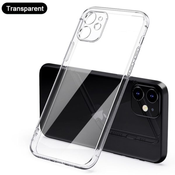 EliteShield Luxury Plating Square Frame Case for iPhone 11/12/13/14 Pro Max - Image 8