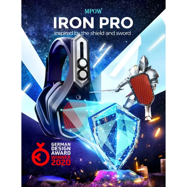 Mpow Iron Pro Wireless Gaming Headset - Image 7