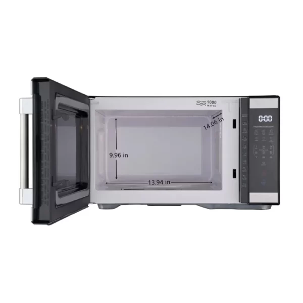 Hamilton Beach 1.1 cu. ft. Stainless Steel Microwave - Image 4