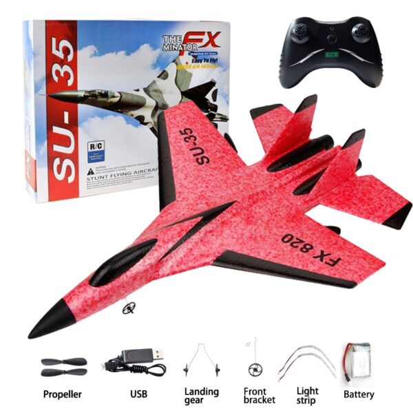 SU30 LED RC Plane, 2.4G EPP Foam Glider - Image 7