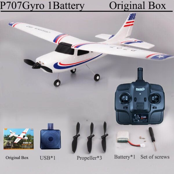 Park10 P707G RC Airplane, 3Ch, 2.4G Gyroscope - Image 5