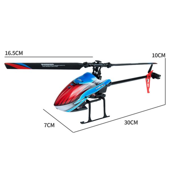 One-Key RC Helicopter, 17 Min Play, Beginner - Image 8