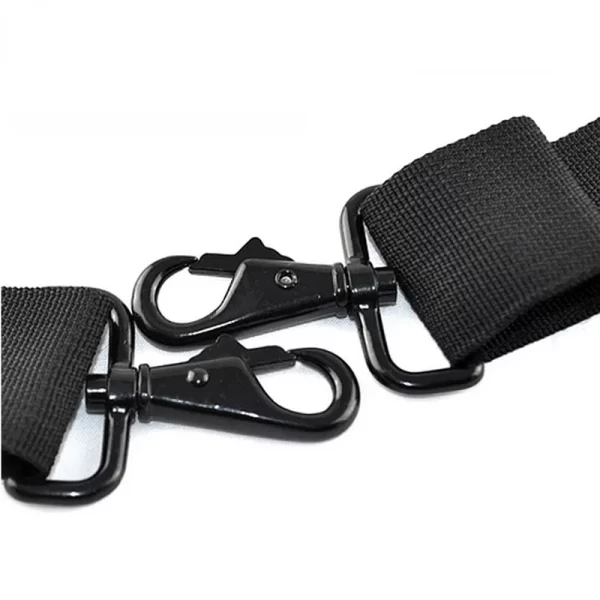 Black Adjustable Shoulder Bag - Image 5