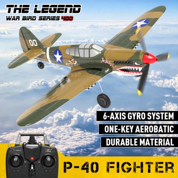ANTSIR 4-Ch EPP Plane, 2.4G 6-Axis Aerobatic - Image 2