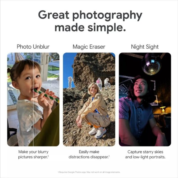Google Pixel 7a: Google Tensor G2, 6.1 inches, 64 MP + 12 MP, 4400 mAh - Image 8