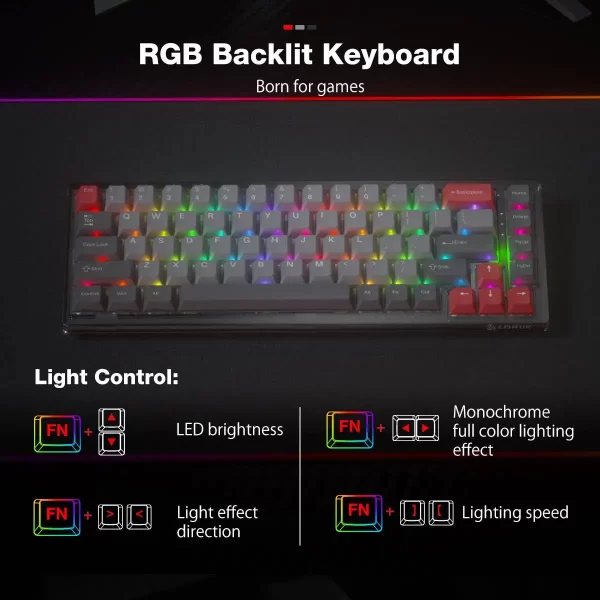 Hot Swappable Gaming Keyboard - Image 3