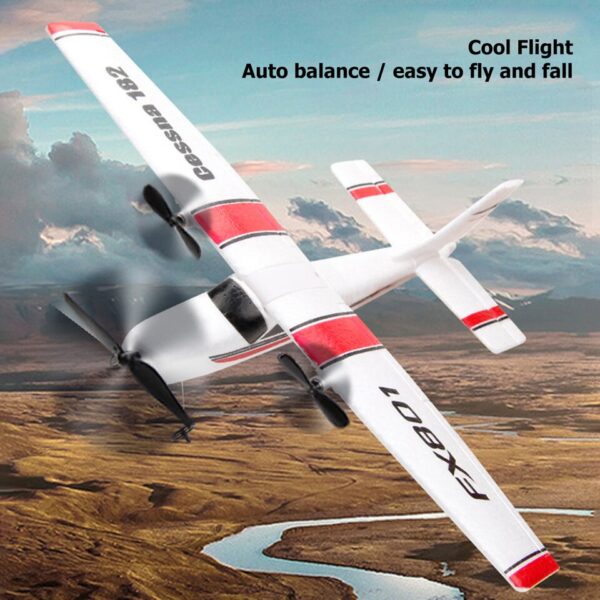 WLtoys FX-801 2.4G 2Ch RC Airplane Fixed Wing Plane Outdoor Toys Drone RTF Upgrade Version Digital Servo With Gyroscope - Image 5