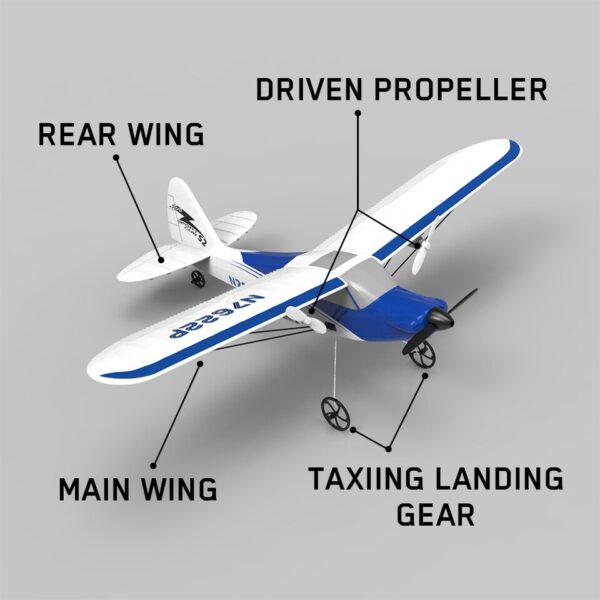 Sport Cub 500, 2CH Xpilot, One-Key Aerobatics - Image 5