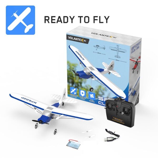 Sport Cub 500, 2CH Xpilot, One-Key Aerobatics - Image 4
