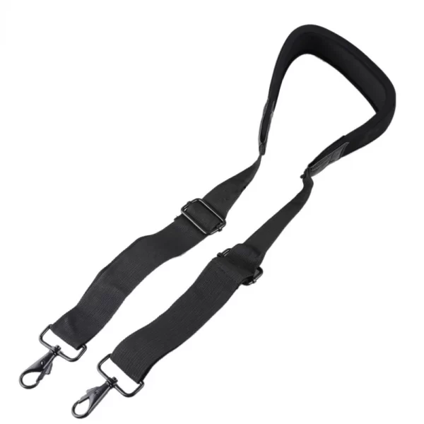 Black Adjustable Shoulder Bag - Image 6