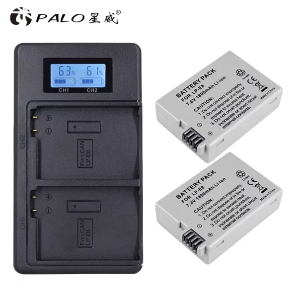 Batterie Battery + LCD Dual Charger - Image 7