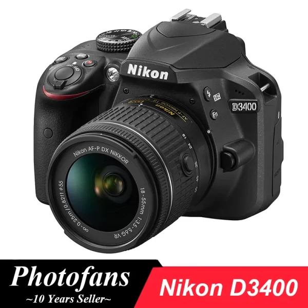 Nikon D3400 DSLR Camera with 18-55mm Lens - Image 2