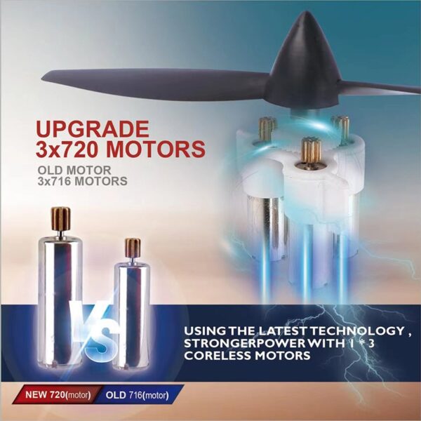 Park10 P707G RC Airplane, 3Ch, 2.4G Gyroscope - Image 16