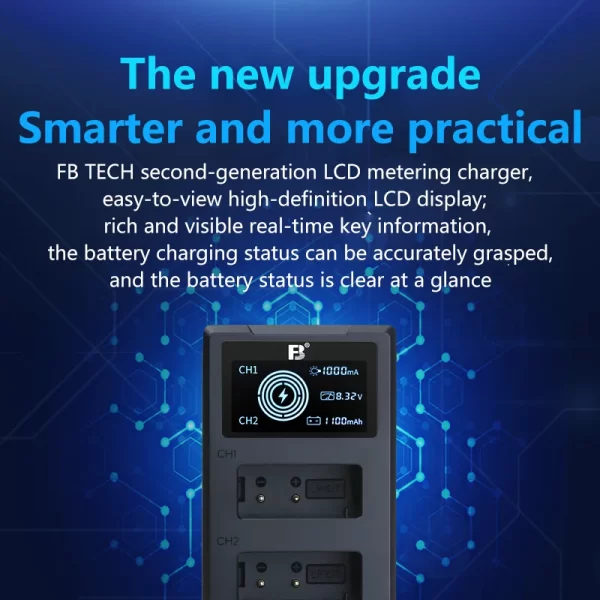 Dual USB Charger for Canon - Image 2