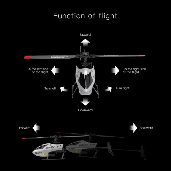 6-Axis 4-Ch Stunt RC Helicopter, Altitude Hold - Image 3