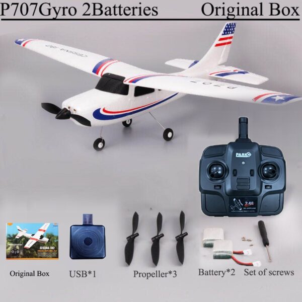 Park10 P707G RC Airplane, 3Ch, 2.4G Gyroscope - Image 19