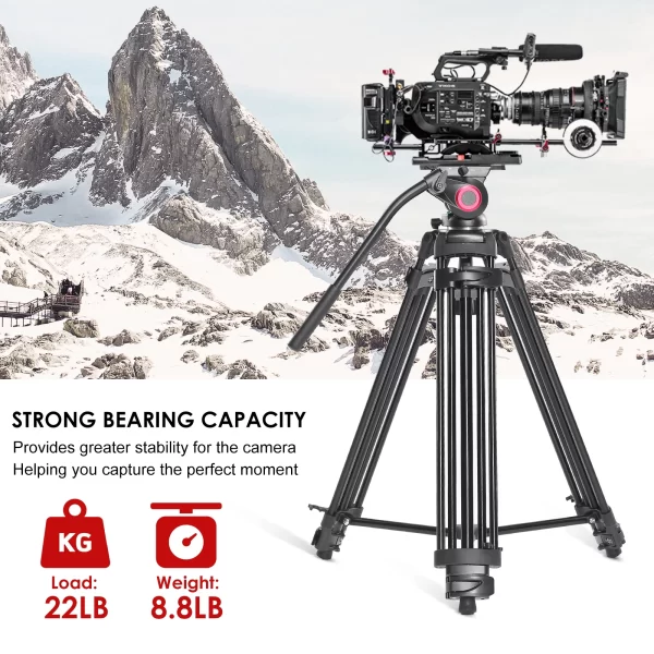 Heavy Duty Tripod for Camera - Image 6