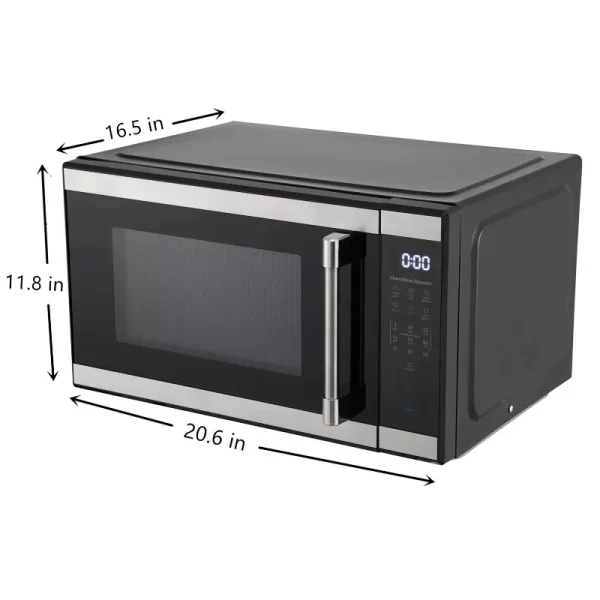 Hamilton Beach 1.1 cu. ft. Stainless Steel Microwave - Image 2
