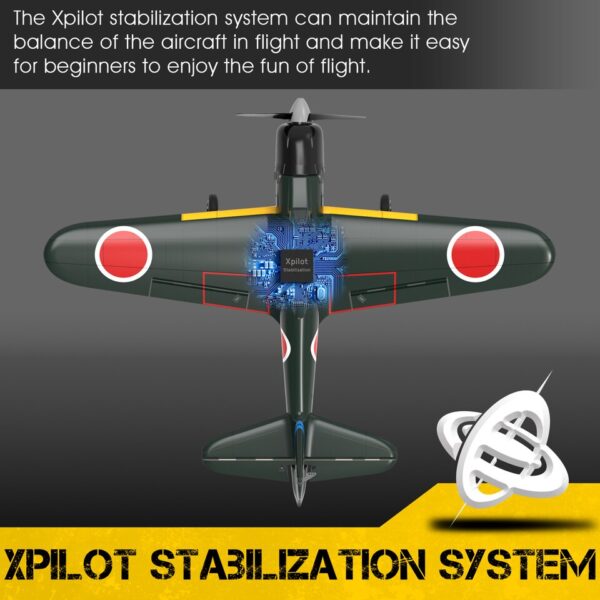 Zero 400mm EPP RC Plane, 2.4G 6-Axis RTF - Image 2