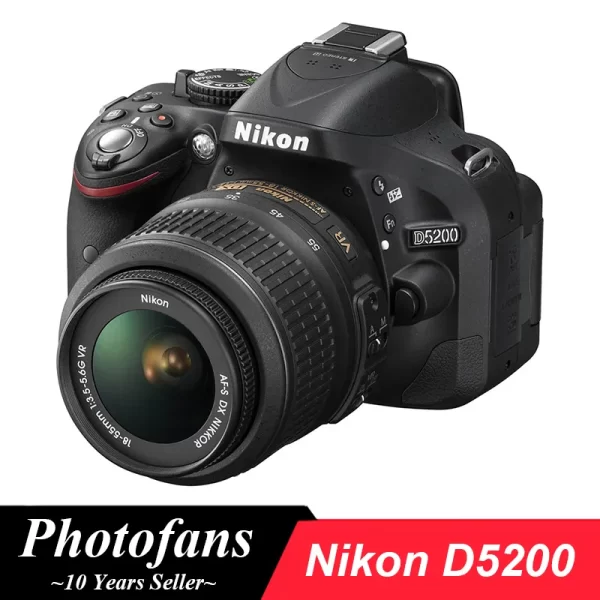 Nikon D5200 with 18-55mm Lens DSLR Camera  Kits - Image 2