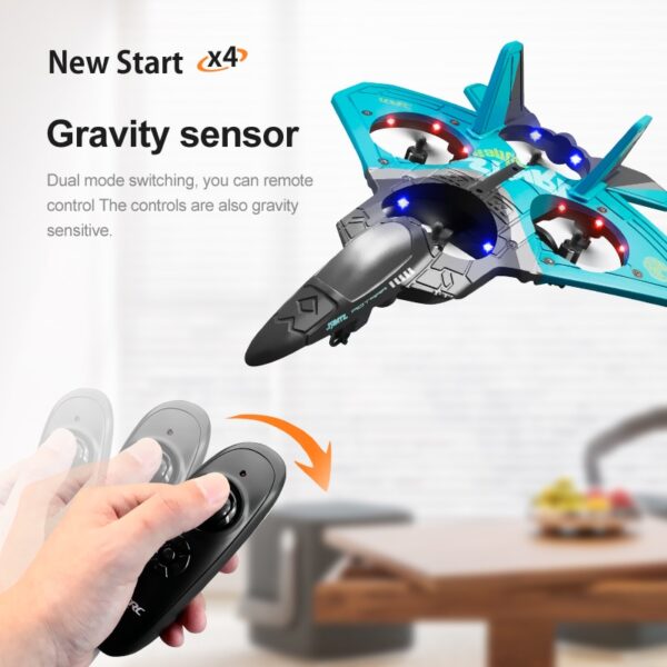 V17 Gravity Sensing RC Glider, 2.4G EPP Foam - Image 4