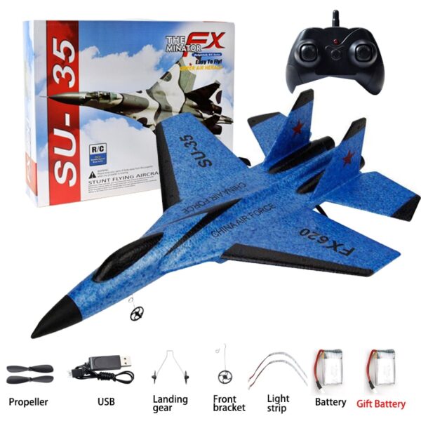SU30 LED RC Plane, 2.4G EPP Foam Glider - Image 13