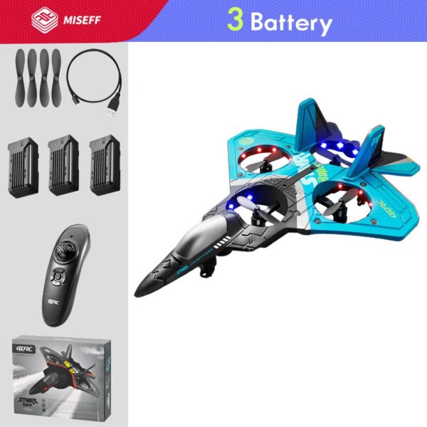 V17 Gravity Sensing RC Glider, 2.4G EPP Foam - Image 3