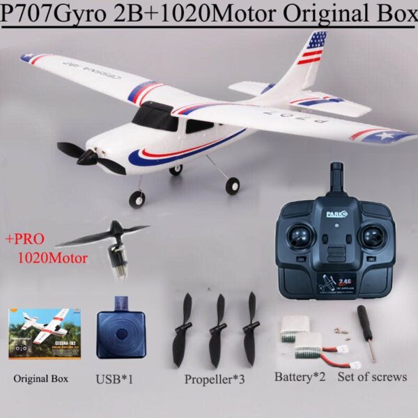 Park10 P707G RC Airplane, 3Ch, 2.4G Gyroscope - Image 22