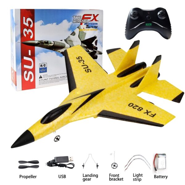 SU30 LED RC Plane, 2.4G EPP Foam Glider - Image 11