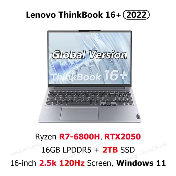 Lenovo ThinkBook 16+ Laptop Ryzen R7 6800H - Image 11