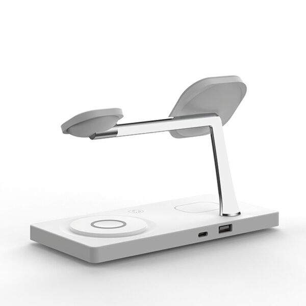 4-in-1 Wireless Charger: iPhone 14/13/12, AirPods 2/3, Apple Watch, Samsung S23/S22/Galaxy Watch - Image 4