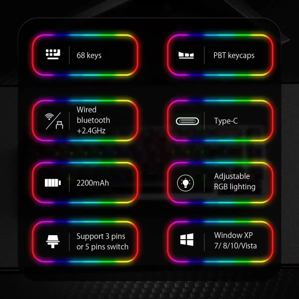 Hot Swappable Gaming Keyboard - Image 5