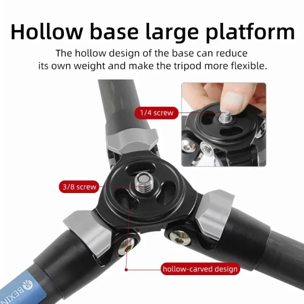 Mini Carbon Fiber Tripod - Image 4