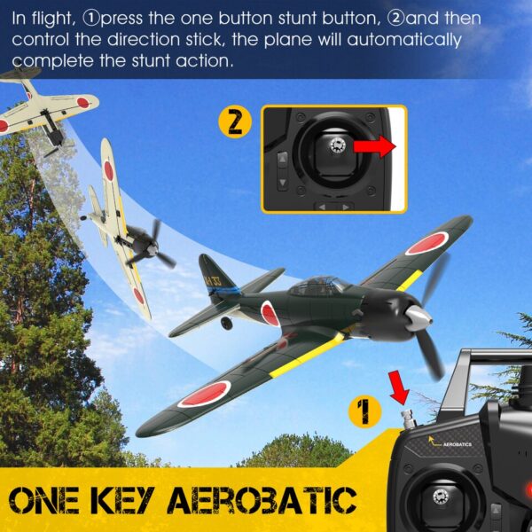 Zero 400mm EPP RC Plane, 2.4G 6-Axis RTF - Image 6