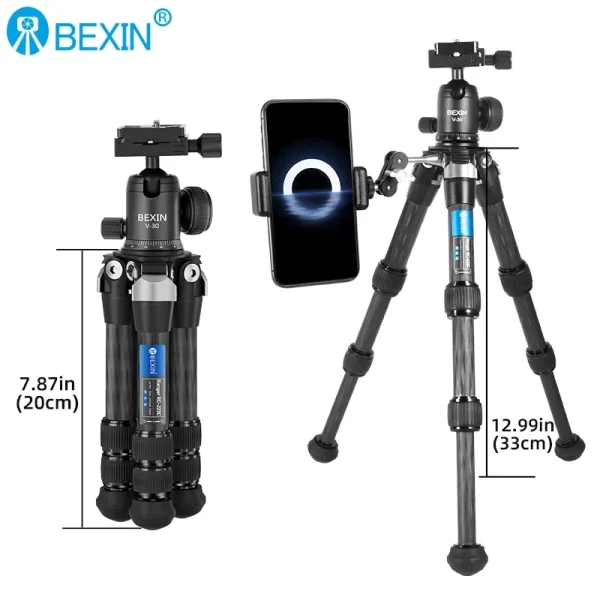 Mini Carbon Fiber Tripod - Image 3
