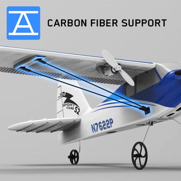 Sport Cub 500, 2CH Xpilot, One-Key Aerobatics - Image 8
