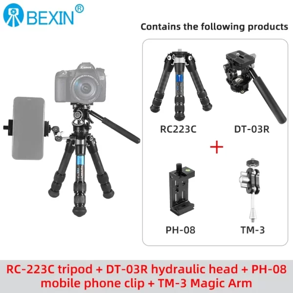 Mini Carbon Fiber Tripod - Image 15