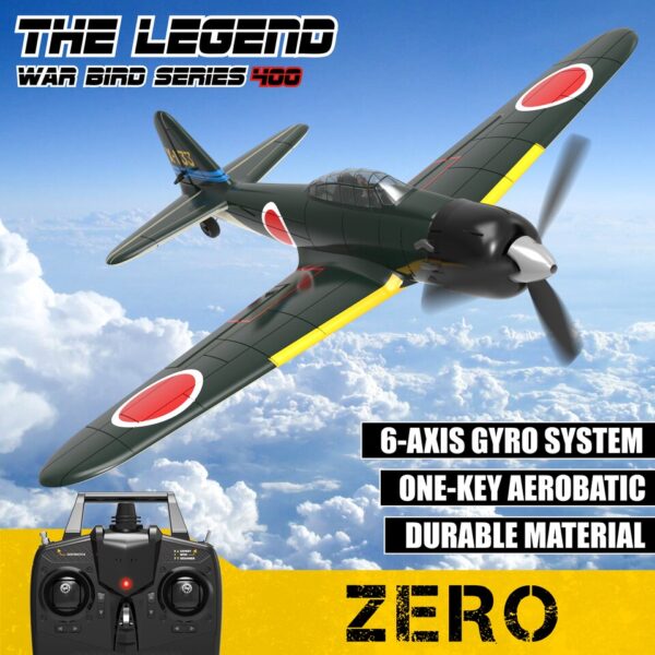 Zero 400mm EPP RC Plane, 2.4G 6-Axis RTF - Image 5
