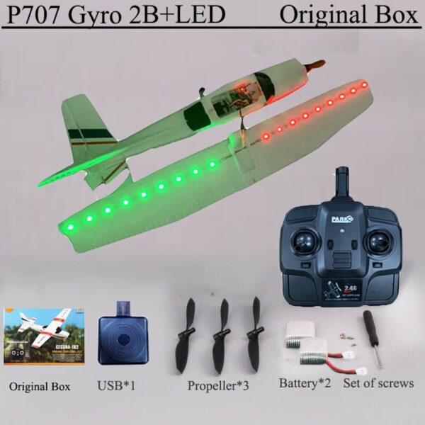 Park10 P707G RC Airplane, 3Ch, 2.4G Gyroscope - Image 10