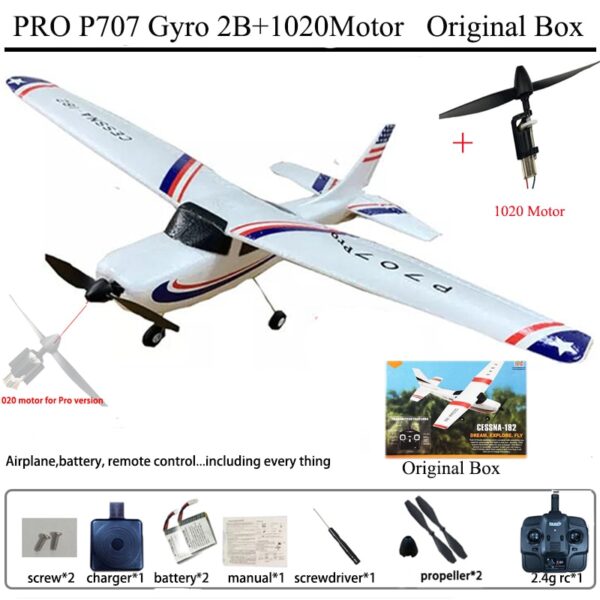 Park10 P707G RC Airplane, 3Ch, 2.4G Gyroscope - Image 18