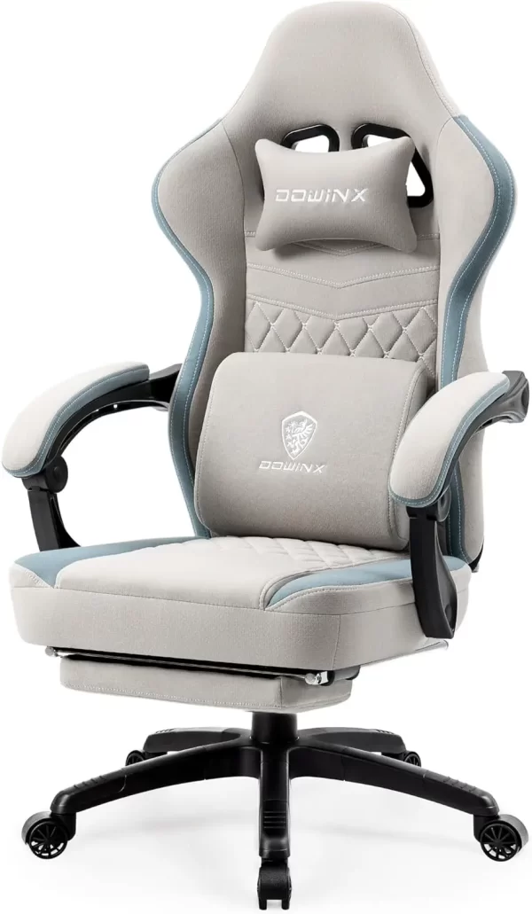 Dowinx Gaming Chair Breathable Fabric Computer Chair - Image 9
