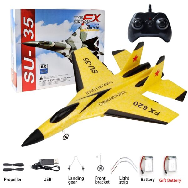 SU30 LED RC Plane, 2.4G EPP Foam Glider - Image 6