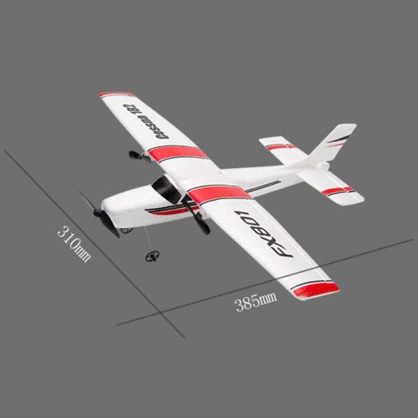 WLtoys FX-801 2.4G 2Ch RC Airplane Fixed Wing Plane Outdoor Toys Drone RTF Upgrade Version Digital Servo With Gyroscope - Image 6